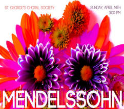 St. George's Choral Society: Mendelssohn